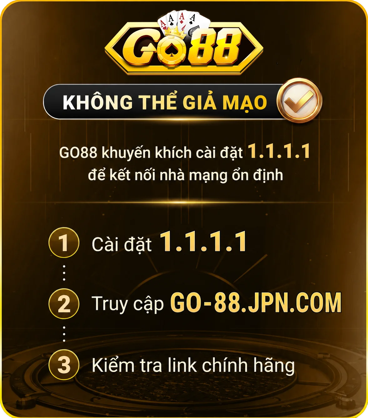 Link vào GO88 chính hãng